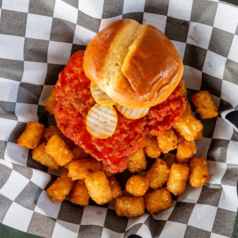 Buffalo Chicken Sandwich Delight