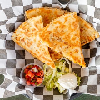 Cheeseburger Quesadilla